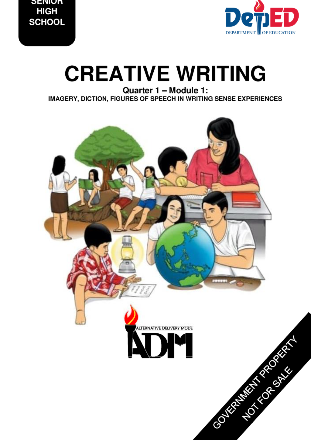 Picture of: Creative Writing Module  Lessons ,, and  – SENIOR HIGH SCHOOL