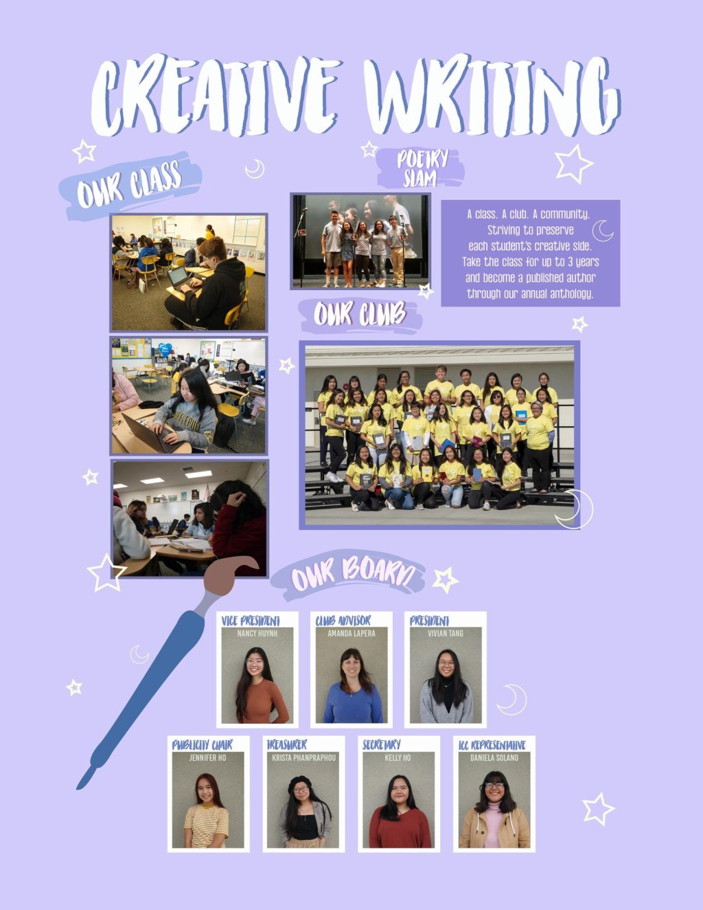 Picture of: Creative Writing Program – Creative Writing Club – La Quinta High