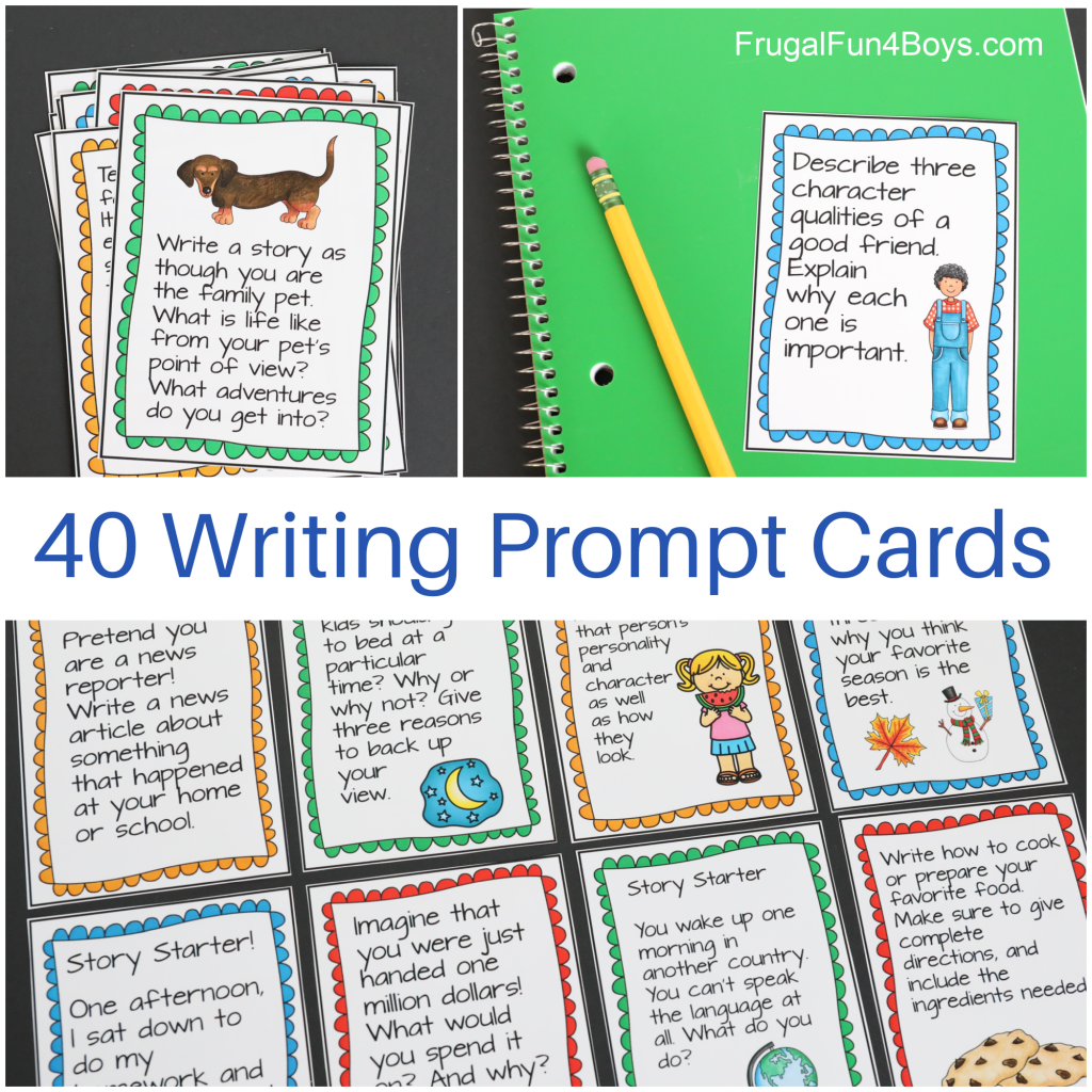 Picture of: Printable Writing Prompts for rd, th, and th Graders